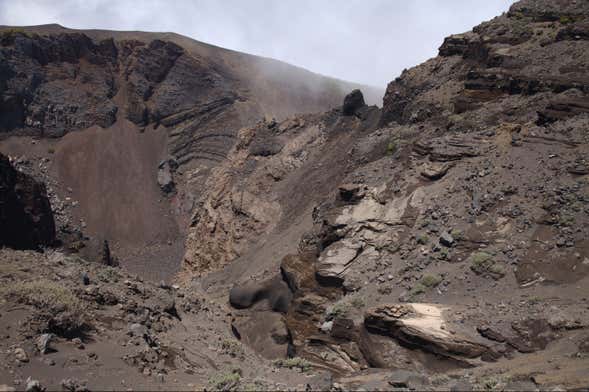 Trilha pelos vulcões de La Palma