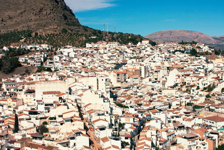 Vista aérea de Álora