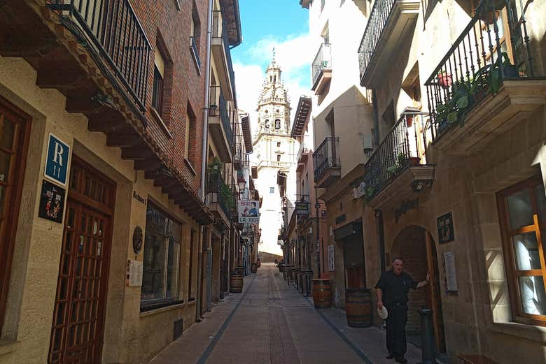 Torre de la iglesia de Santo Tomás en Haro