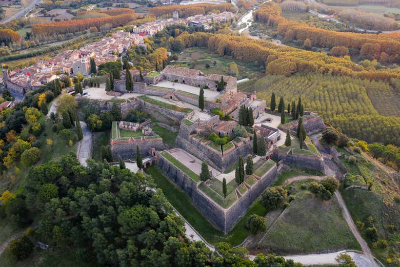 Panorámica de Hostalric