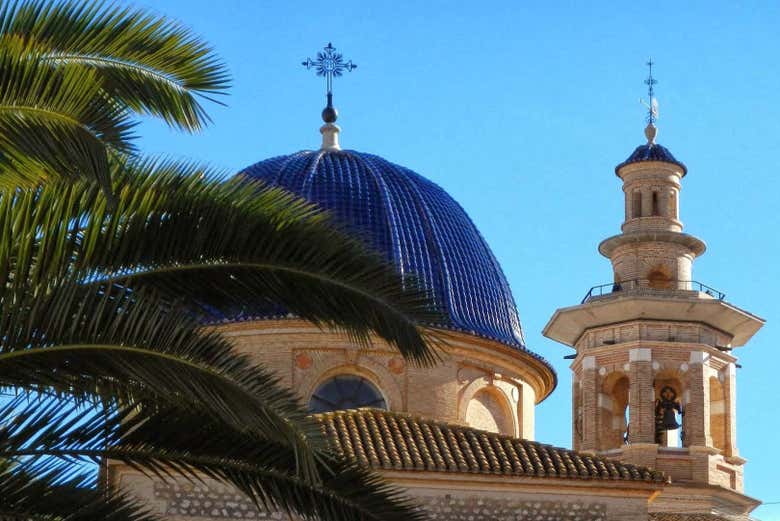 Cúpula de la iglesia parroquial de Santa María