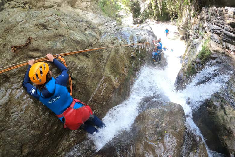 Barranquismo en la Sima del Diablo desde Júzcar Civitatis com