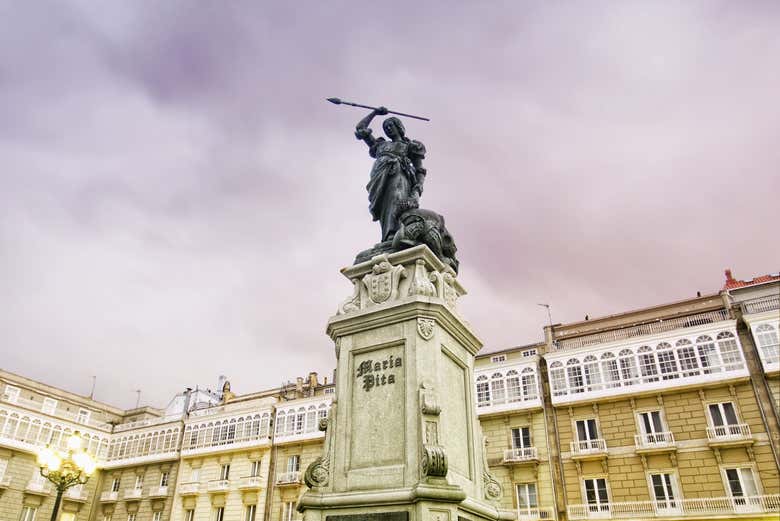 Estatua de María Pita