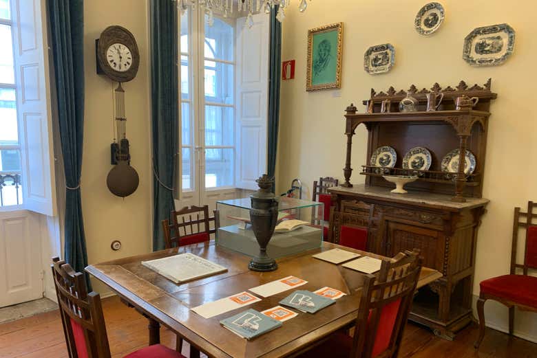 Salón comedor de la Casa-Museo de Picasso en La Coruña