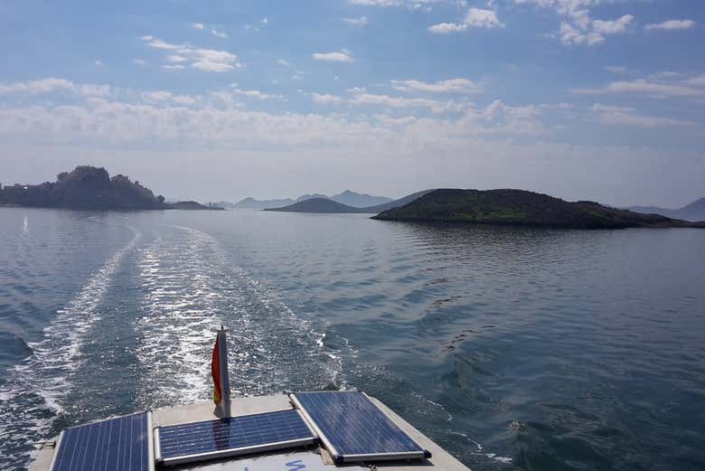 Vistas desde el barco