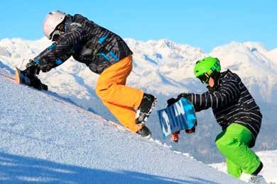 Curso de esquí o snowboard en La Pinilla