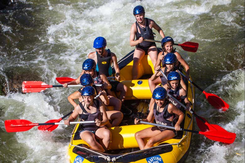 Come rafting in the Segre Olympic Stadium