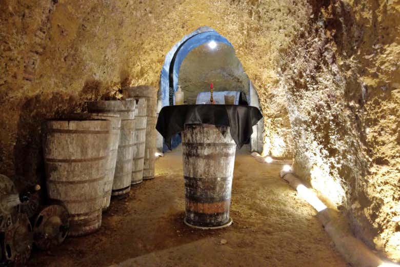 Cueva-bodega en Laguardia