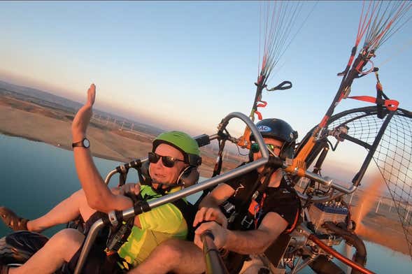 Vuelo en paratrike por Zaragoza