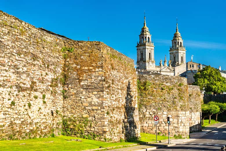 La catedral es, junto a la muralla romana, el símbolo de Lugo