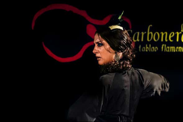 Espectáculo flamenco en el tablao Las Carboneras