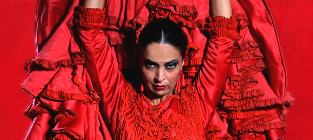 Spettacolo nel Teatro Flamenco