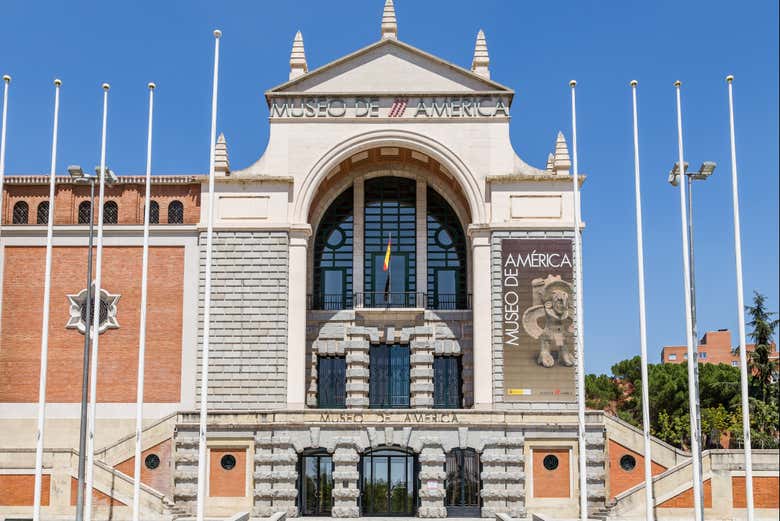 Fachada del Museo de América de Madrid