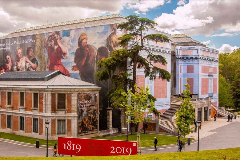 Façade du musée du Prado