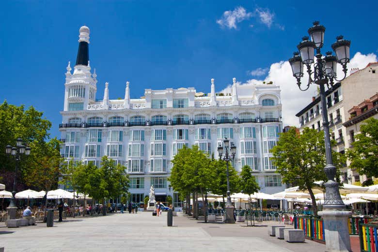 La Plaza Santa Ana di Madrid