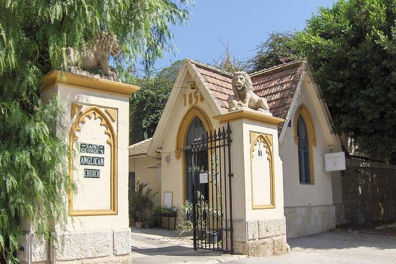 Entrada al Cementerio Inglés de Málaga