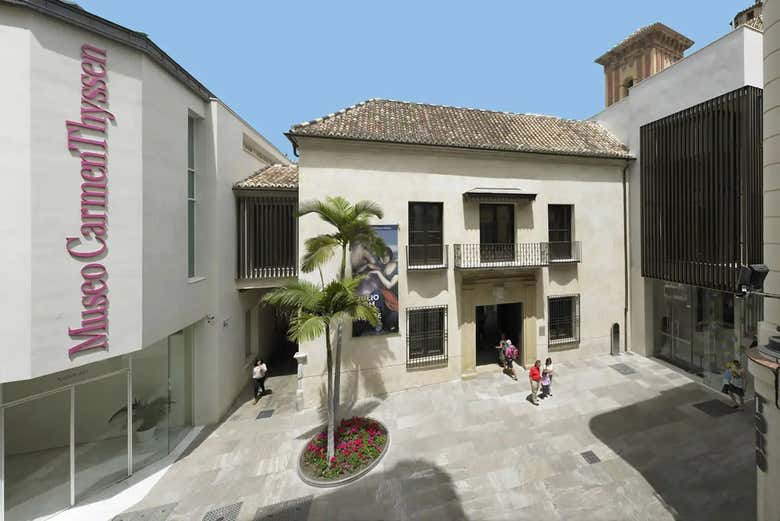 Exterior del Museo Carmen Thyssen de Málaga