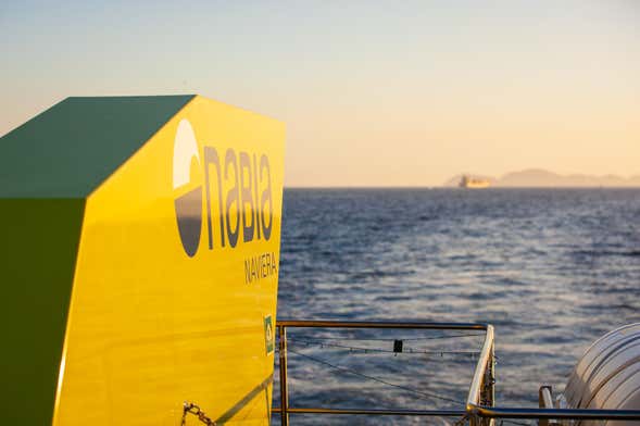 Barco turístico de la ría de Vigo