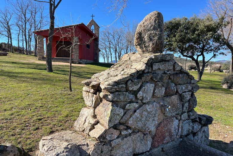 Detalles de los senderos de la Sierra de Guadarrama