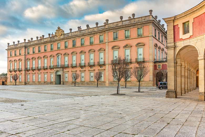 Palacio Real de Riofrío, situado en los bosques segovianos