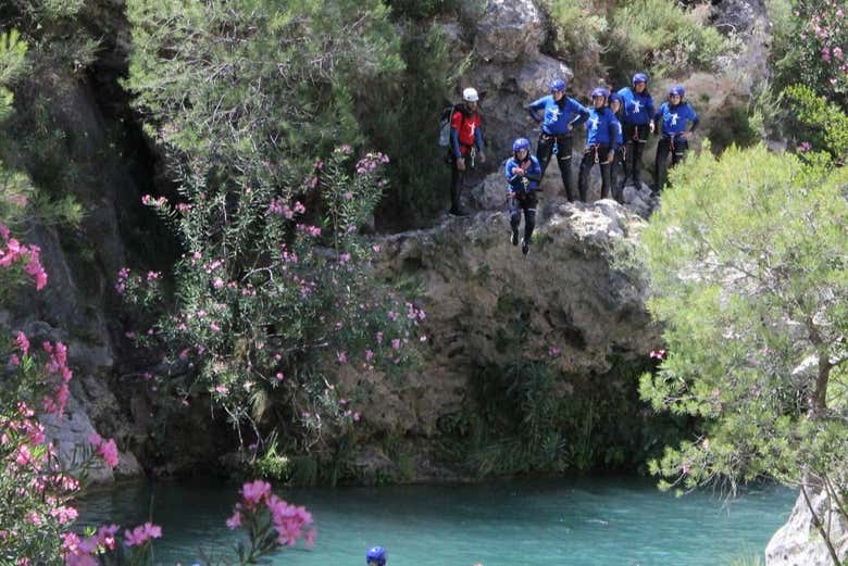 Canyoning in the Verde River