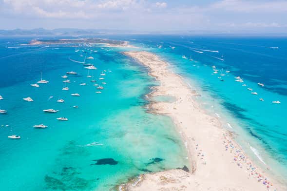 Excursão a Formentera e Ses Illetes de barco