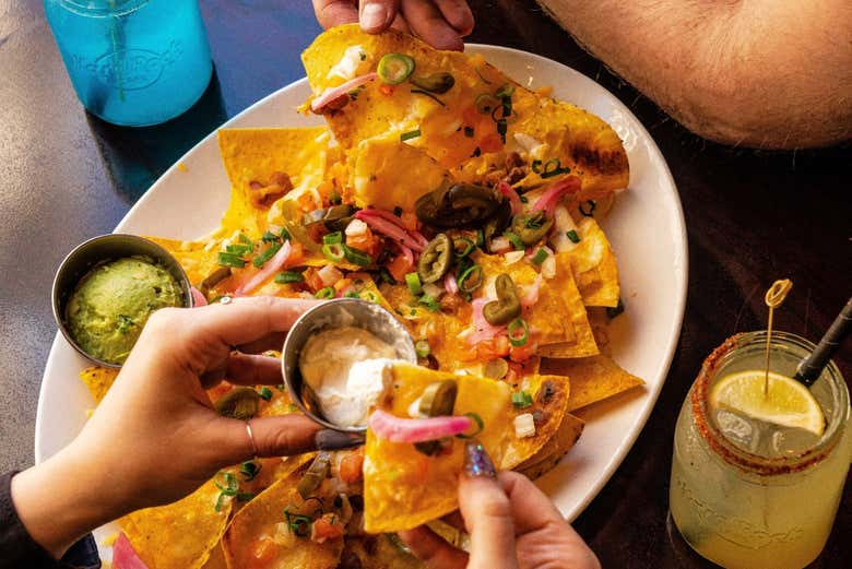 Try some tasty nachos