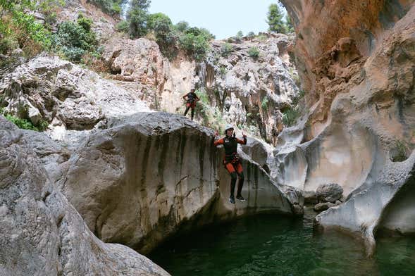 Canyoning at La Bolera