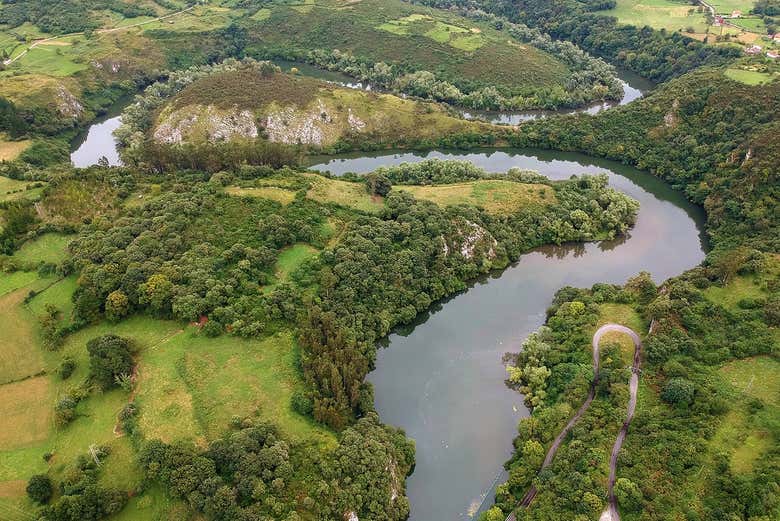 Meanders of the Nora River