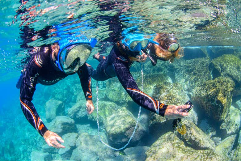 Snorkelling in Radazul