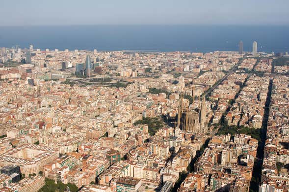 Paseo en helicóptero por Barcelona