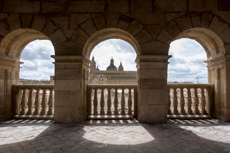 Vistas do torreão do palácio