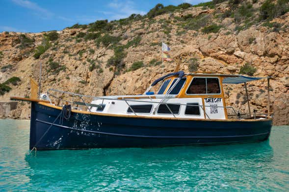 Cala Bassa & Conejera Island Private Boat Trip