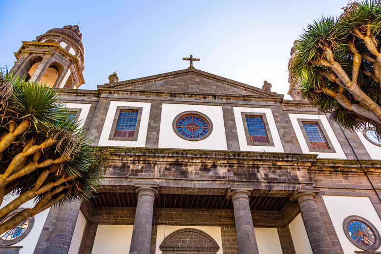 Façade principale de la cathédrale de San Cristóbal de La Laguna