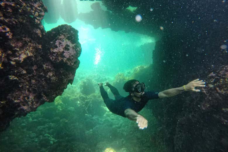 Snorkel in a beautiful environment