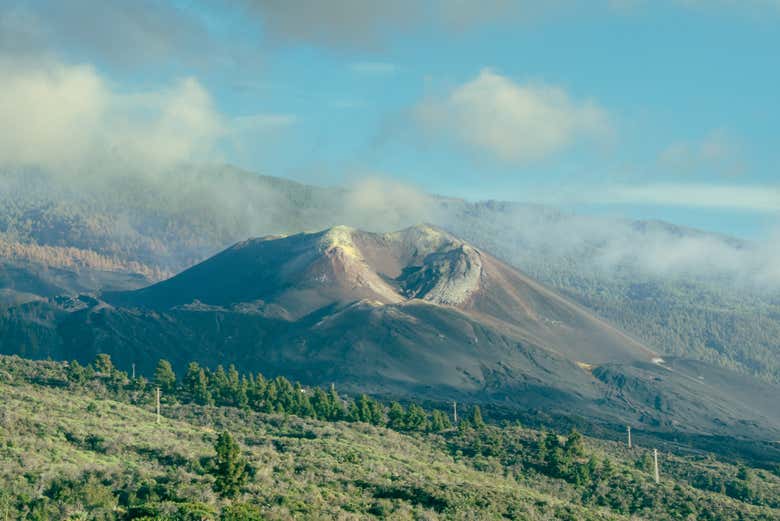 El volcán Tajogaite entró en erupción en 2021