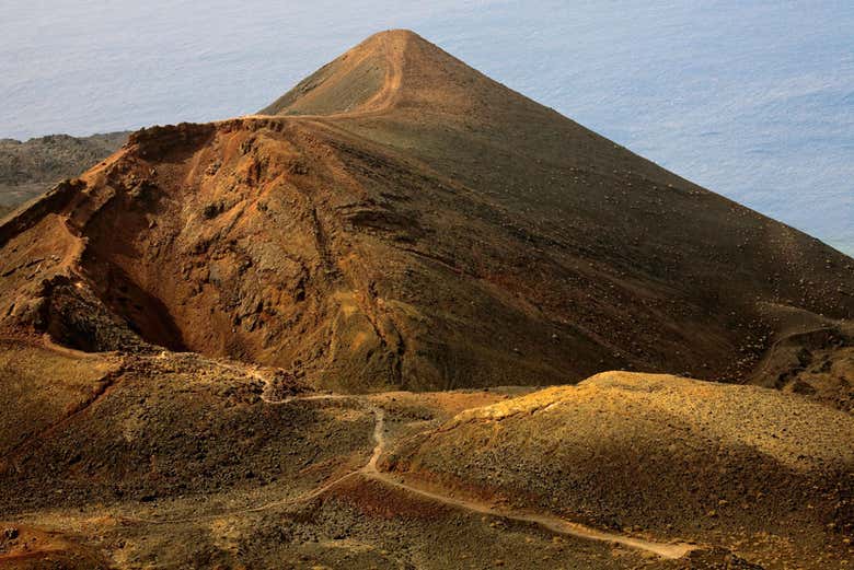 Teneguía volcano