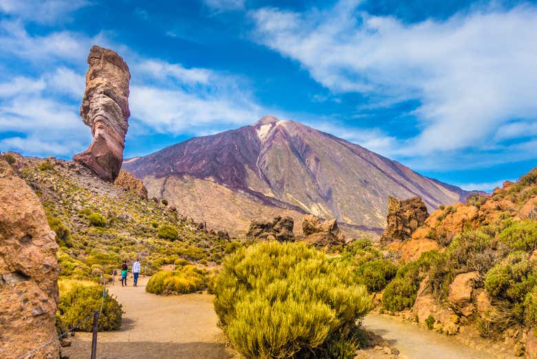 Paseando por las Cañadas del Teide