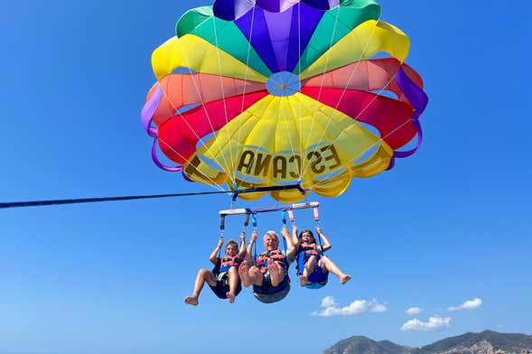 Parachute ascensionnel à Santa Eulalia del Río