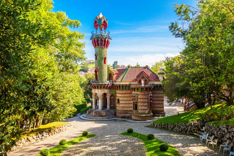 See Gaudí's work at El Capricho