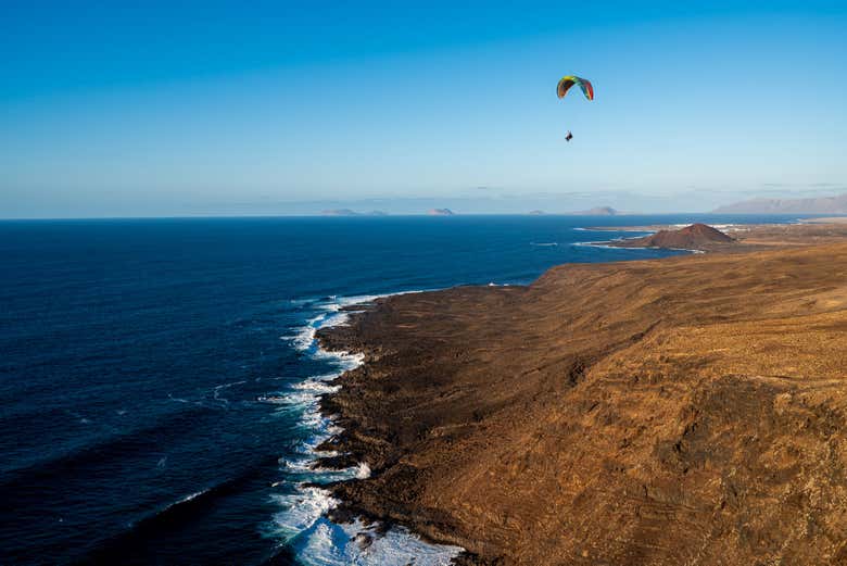 Parapendio a Lanzarote