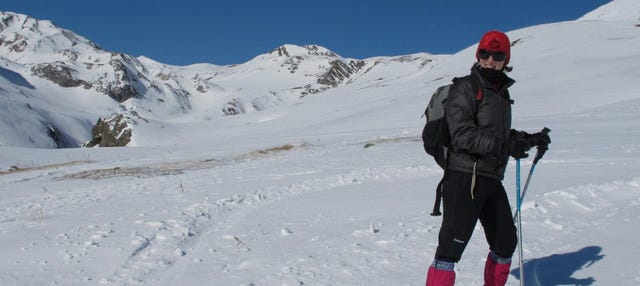 Excursión familiar raquetas nieve en el Valle de Ordesa - Guías de Torla  Ordesa - Guías de montaña