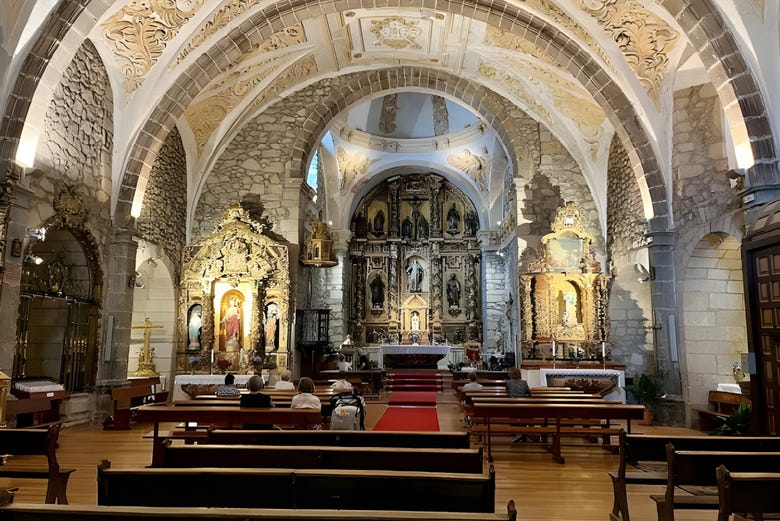 Interior de la Iglesia de Nuestra Señora de la Asunción