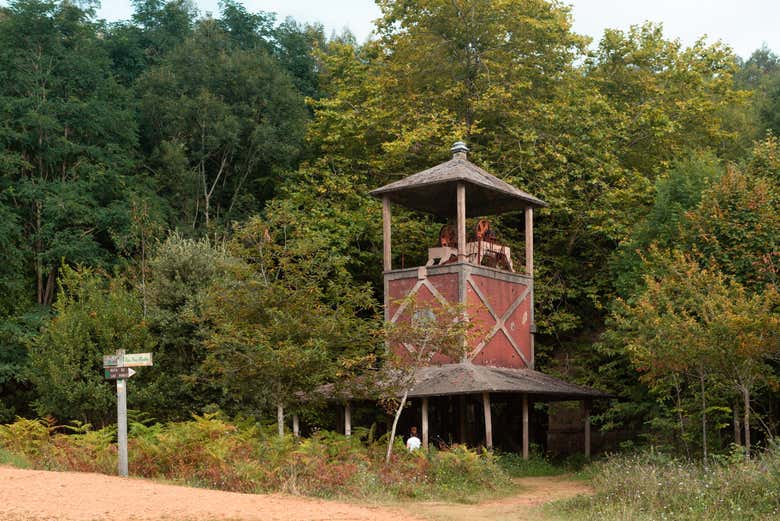 Entrance to the Udias mines