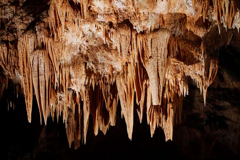 Details in the El Soplao Cave