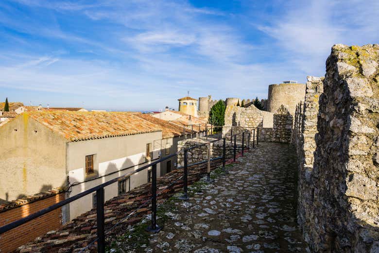 Get incredible views from the Urueña walls