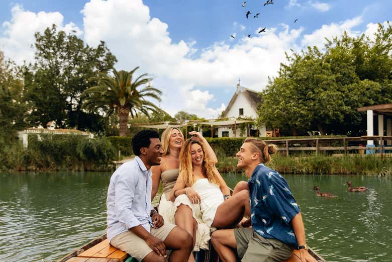 Un plan parfait avec des amis à l'Albufera