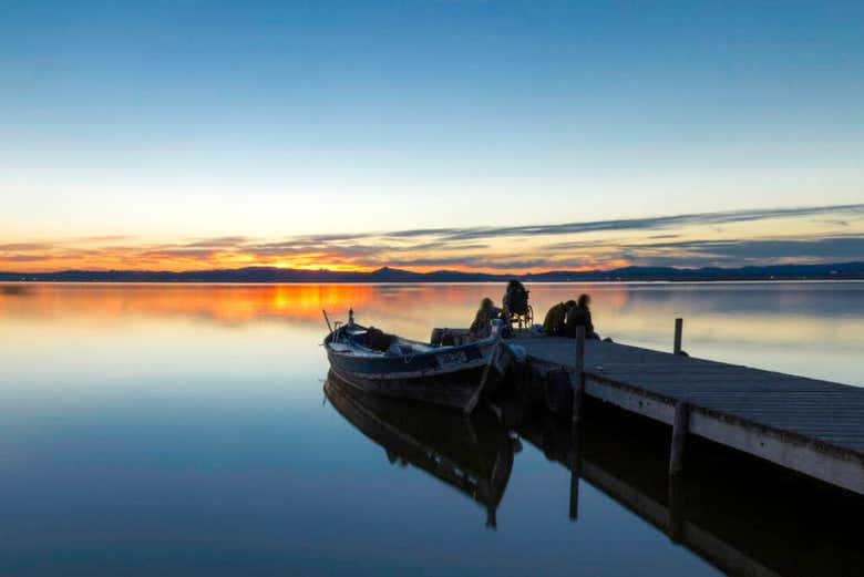 Tramonto al Parco Naturale dell'Albufera