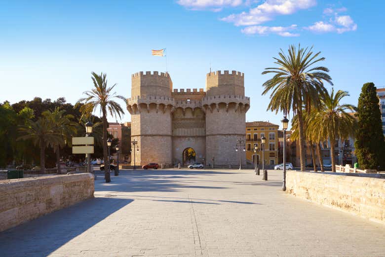 Torres de Serranos, a Valencia