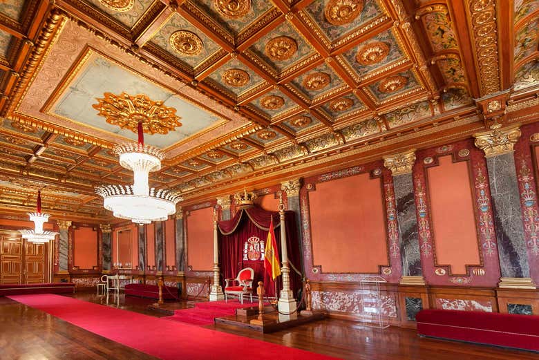 Salón del trono del Palacio Real de Valladolid